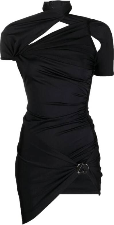 Coperni Asymmetrische jurk Zwart Dames