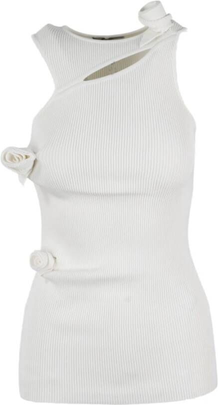 Coperni Sleeveless Tops Wit Dames
