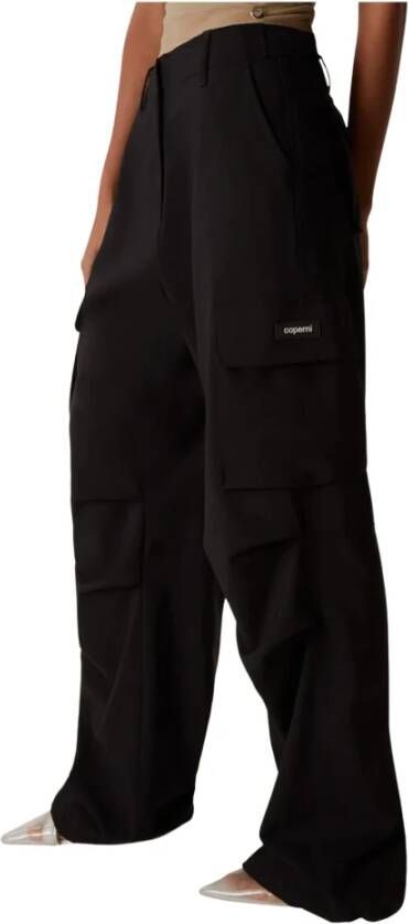 Coperni Straight Trousers Zwart Dames