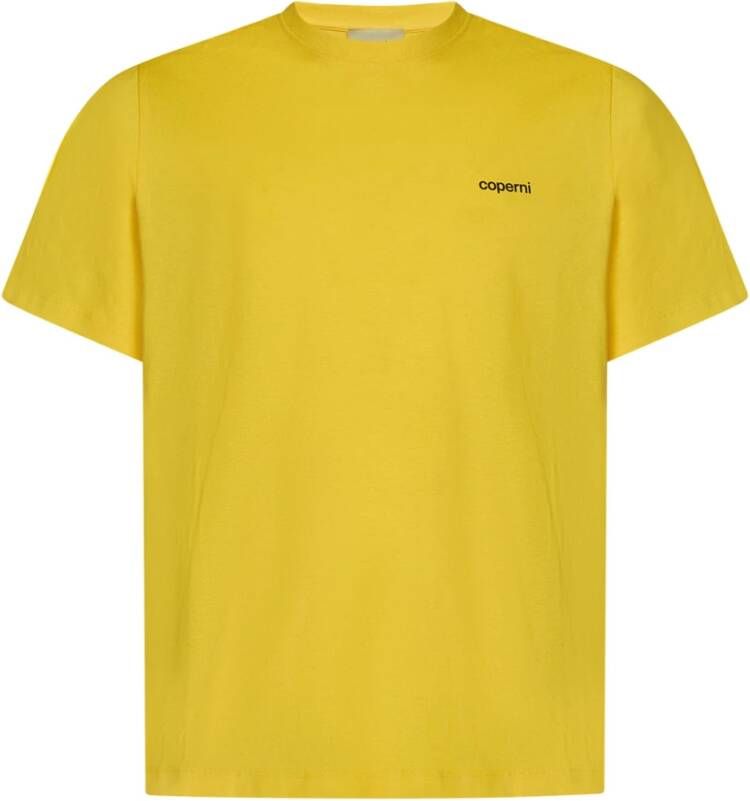 Coperni T-Shirts Yellow Heren