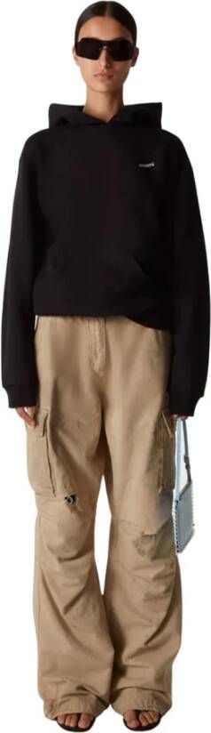 Coperni Wide Trousers Beige Dames