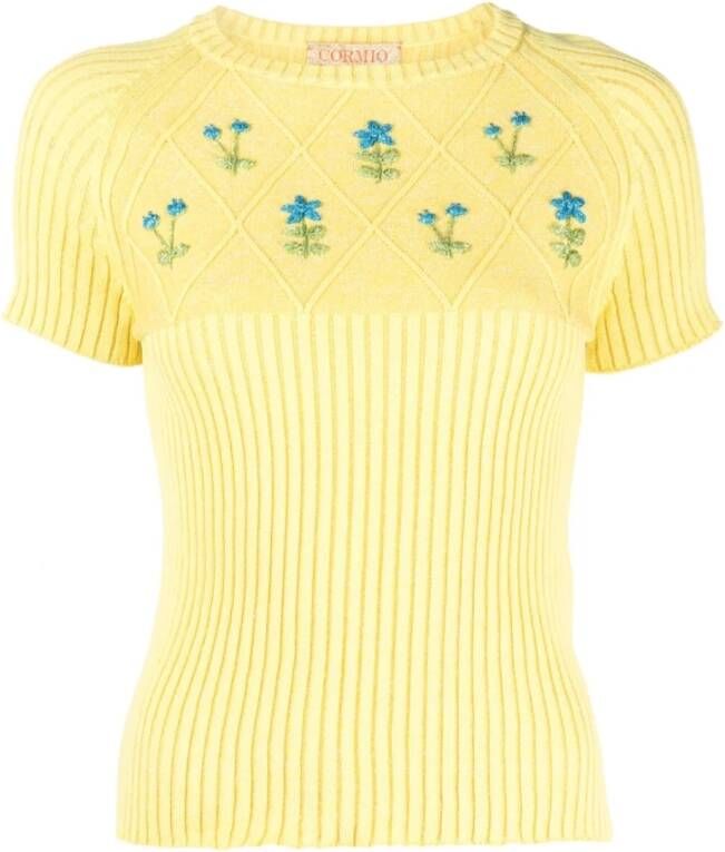 Cormio T-Shirts Yellow Dames