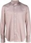 Corneliani Casual overhemd Bruin Heren - Thumbnail 1