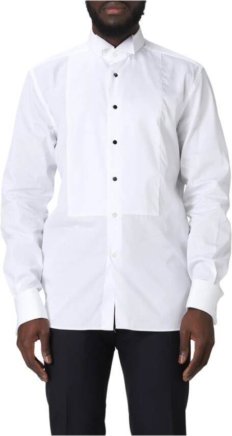 Corneliani Casual overhemd Wit Heren