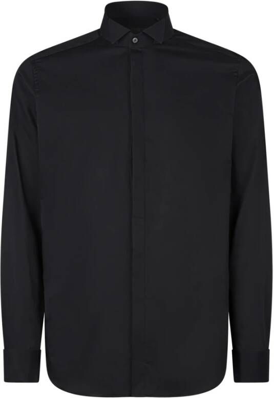 Corneliani Casual overhemd Zwart Heren