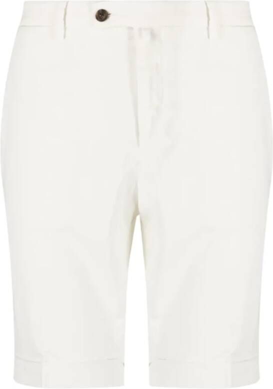 Corneliani Casual Shorts White Heren