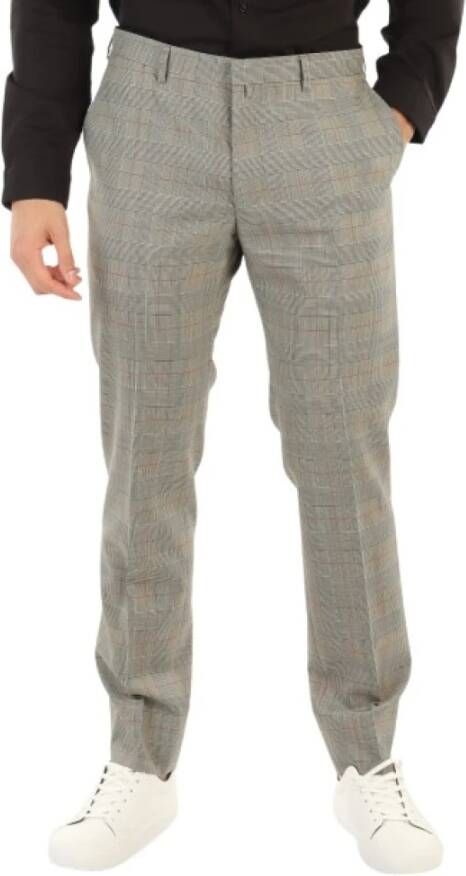 Corneliani Cropped Trousers Grijs Heren