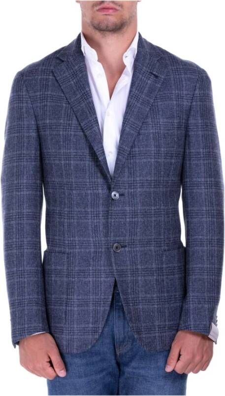 Corneliani Formele blazers Blauw Heren
