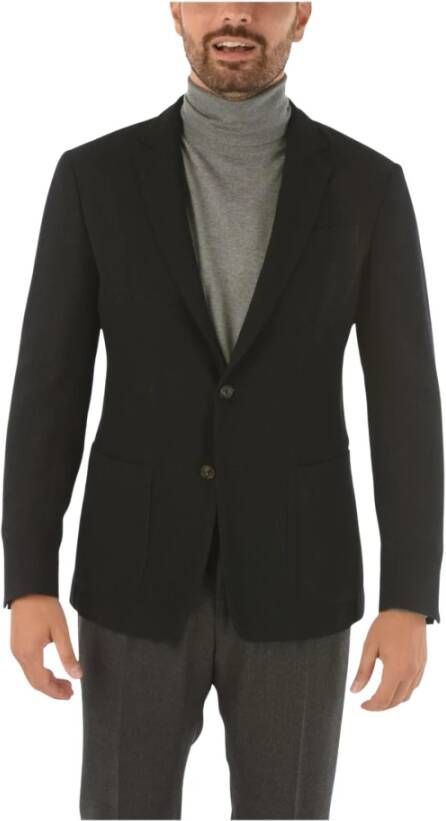 Corneliani Men's Blazer Zwart Heren