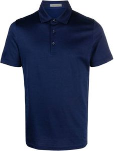 Corneliani T-Shirts Blauw Heren