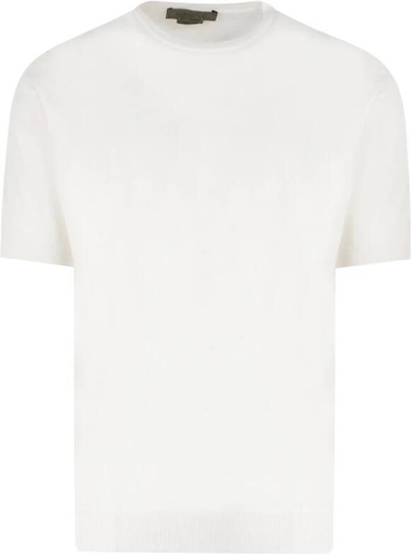 Corneliani T-Shirts Wit Heren