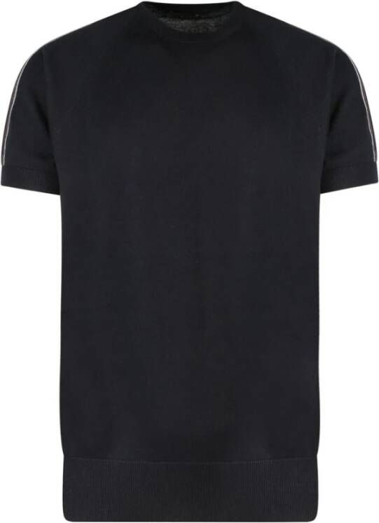 Corneliani T-Shirts Zwart Heren