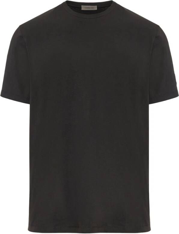 Corneliani T-Shirts Zwart Heren