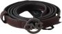 Costume National Elegante bruin leren riem met rustieke hardware Brown Dames - Thumbnail 1