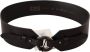 Costume National Elegante Leren Riem Black Dames - Thumbnail 1