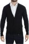 Costume National Elegante zwarte Merino wollen vest Black Heren - Thumbnail 1