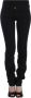Costume National Zwarte Straight Leg Jeans met Logo Details Black Dames - Thumbnail 1