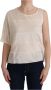 Costume National Mouwloze Modal Top Elevated Basics Beige Dames - Thumbnail 1