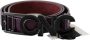 Costume National Brown Leather Large Logo Letter Buckle Belt Bruin Dames - Thumbnail 1