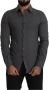 Costume National Donkergrijs Katoenen Overhemd met Knoopsluiting Gray Heren - Thumbnail 1