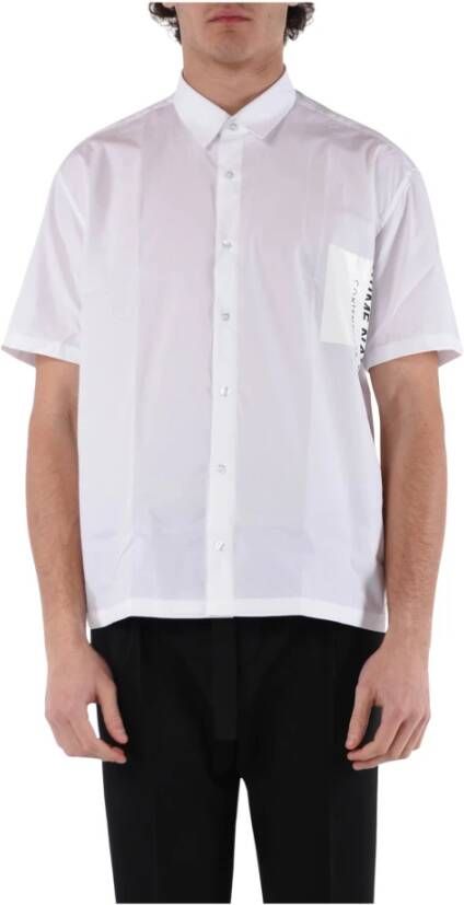 Costume National Formal Shirts Wit Heren