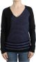 Costume National gestreepte trui Zwart Dames - Thumbnail 1