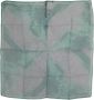 Costume National Groene Zijden Sjaal met Logo Details Green Dames - Thumbnail 1