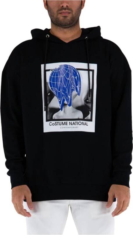 Costume National Hoodies Zwart Heren