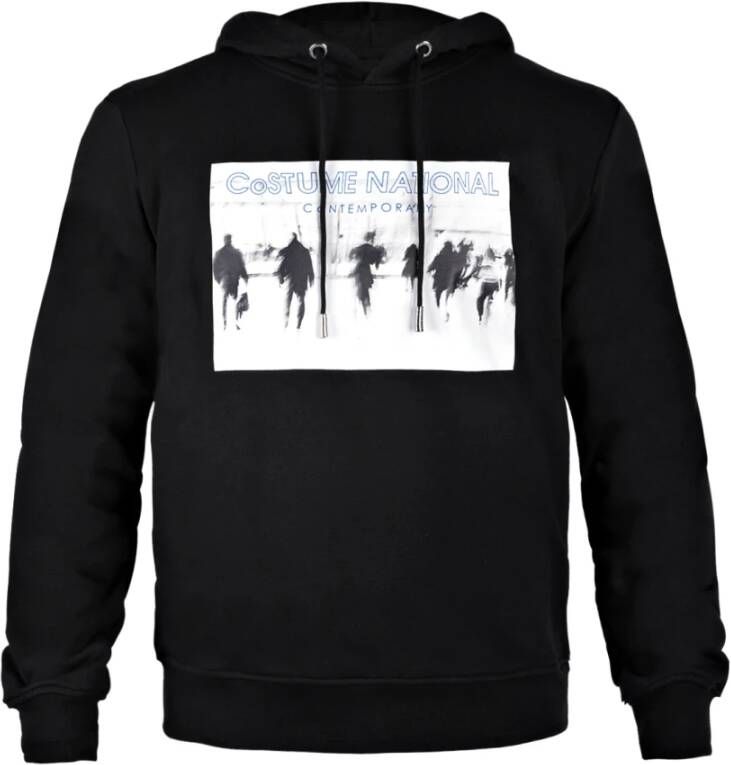 Costume National Hoodies Zwart Heren