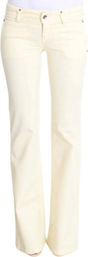 Costume National Boot-cut Jeans Beige Dames