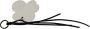 Costume National Kostuumationaal wit lederen vlinder Logo Keyring CNC Keychain White Dames - Thumbnail 1