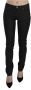 Costume National Lage Size Magere Casual denim jeans Black Dames - Thumbnail 1