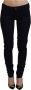 Costume National Zwarte Low Waist Skinny Denim Jeans Black Dames - Thumbnail 1