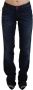 Costume National Chic Straight Leg Denim met lage taille Blue Dames - Thumbnail 1