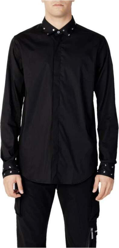 Costume National Men's Shirt Zwart Heren
