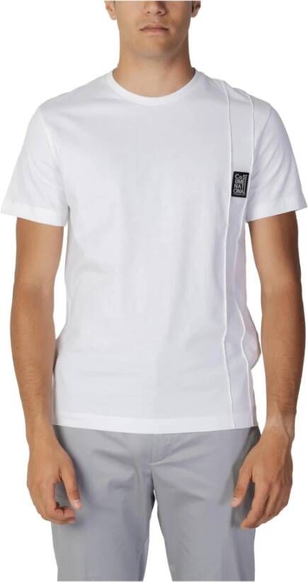 Costume National Men's T-shirt Wit Heren