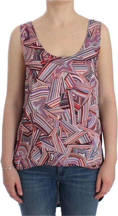 Costume National mouwloze top Multicolor Dames
