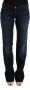 Costume National Elegante Blauwe Regular Fit Katoenen Jeans Blue Dames - Thumbnail 1