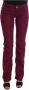 Costume National Red Wash Cotton Stretch Denim Jeans Rood - Thumbnail 3