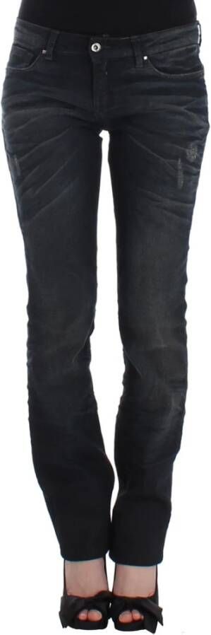 Costume National skinny been jeans Zwart Dames