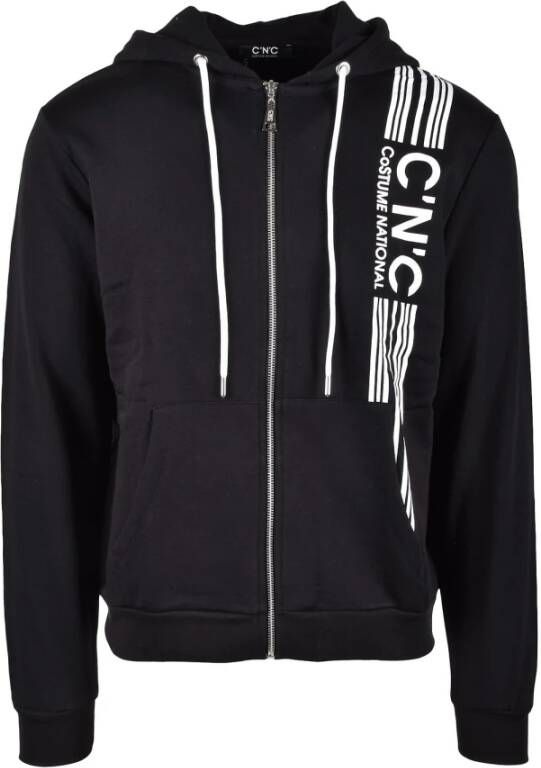 Costume National Sweater met rits Zwart Heren