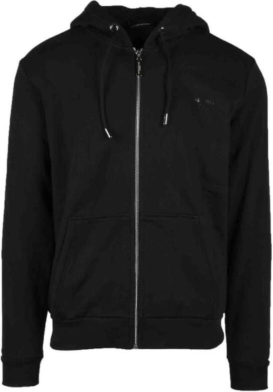 Costume National Sweater met rits Zwart Heren
