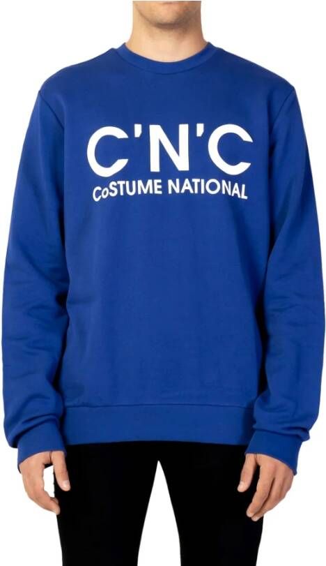 Costume National Sweatshirt Blauw Heren