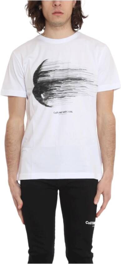 Costume National T-shirt Wit Heren