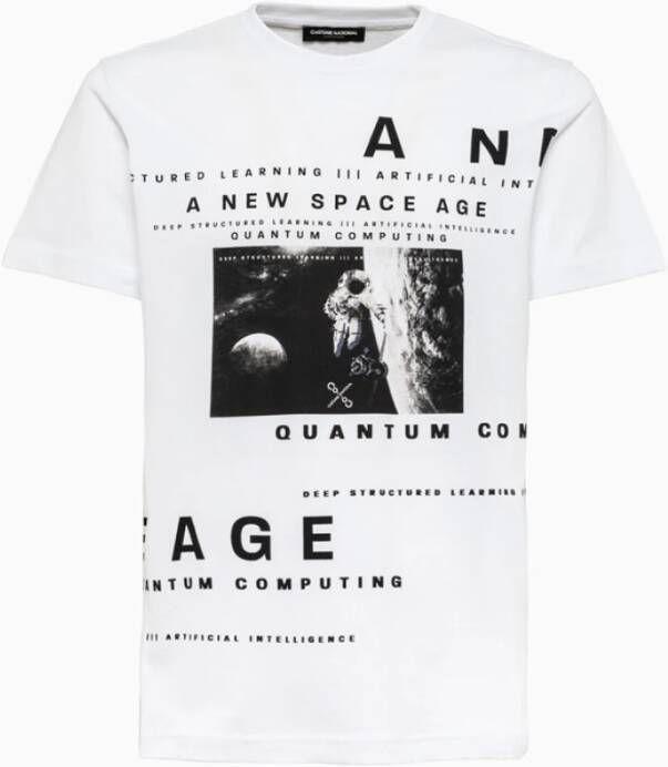 Costume National t-shirt Wit Heren