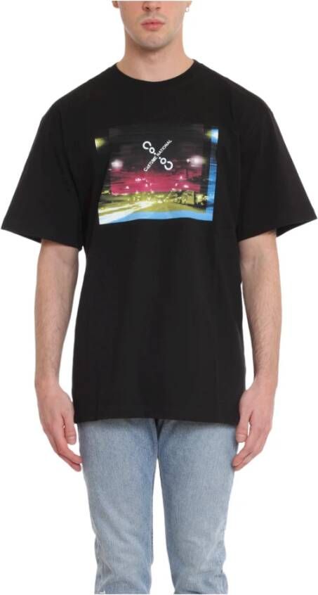 Costume National T-shirt Zwart Heren