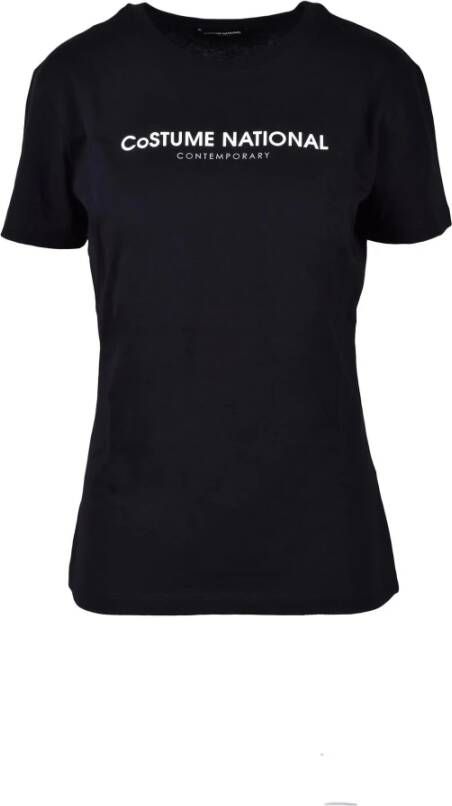 Costume National T-Shirts Zwart Dames