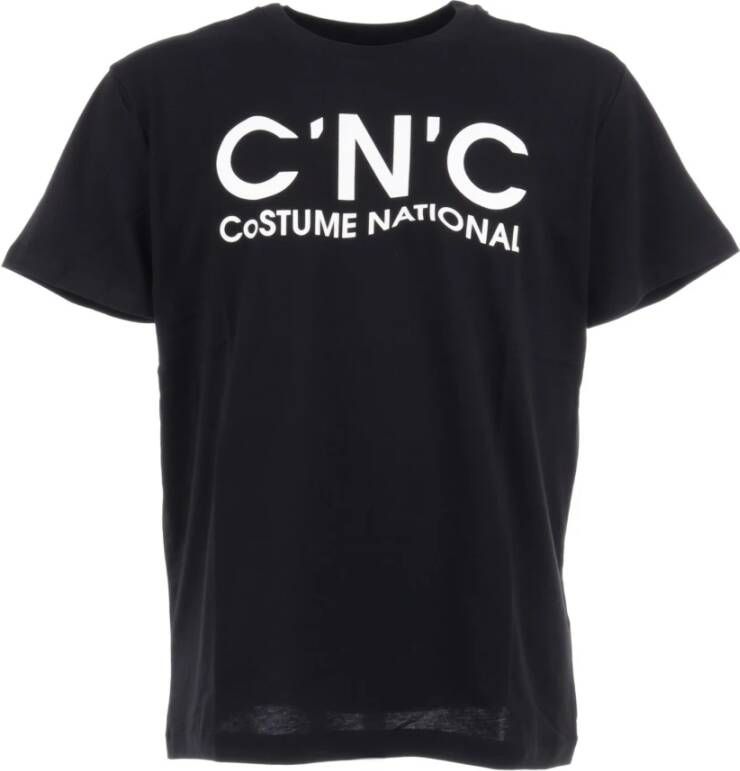 Costume National T-Shirts Zwart Heren