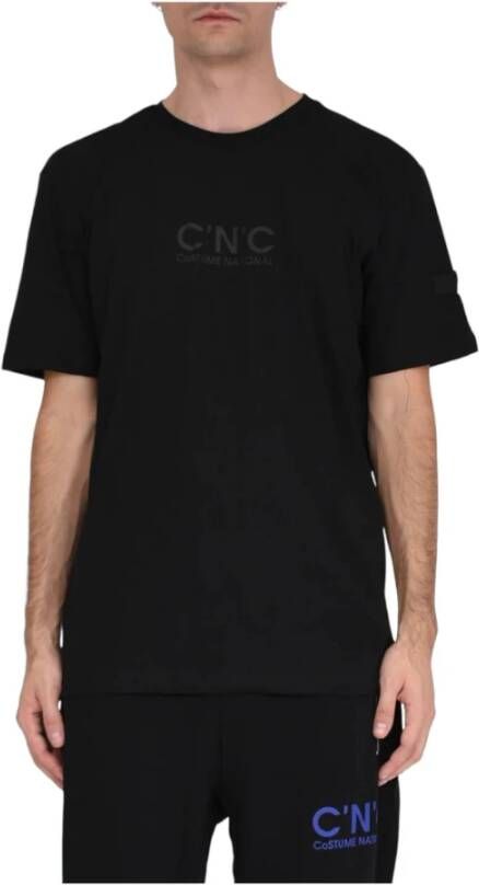 Costume National T-Shirts Zwart Heren