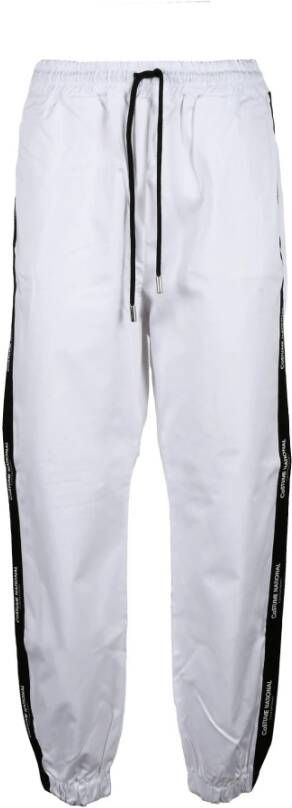 Costume National Trousers White Dames